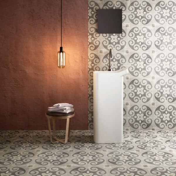 Textured tile surfaces for tactile interest