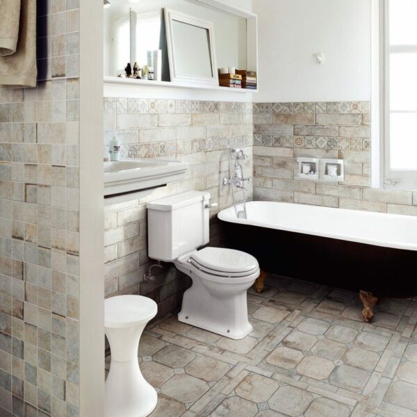 Glamorous tile arrangements for luxurious interiors